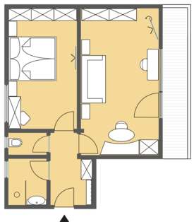 Hotel Oetztal: Ihr gemütliches Zimmer im Jägerhof wartet Hotel Oetztal: Ihr gemütliches Zimmer im Jägerhof wartet