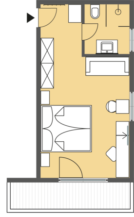 Hotel Oetztal: Ihr gemütliches Zimmer im Jägerhof wartet Hotel Oetztal: Ihr gemütliches Zimmer im Jägerhof wartet