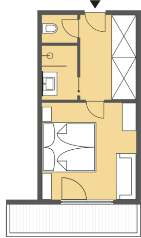 Hotel Oetztal: Ihr gemütliches Zimmer im Jägerhof wartet